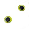 Mahi Mahi Glass Eyes Realistic Dolphin Fish Bright Green 6mm