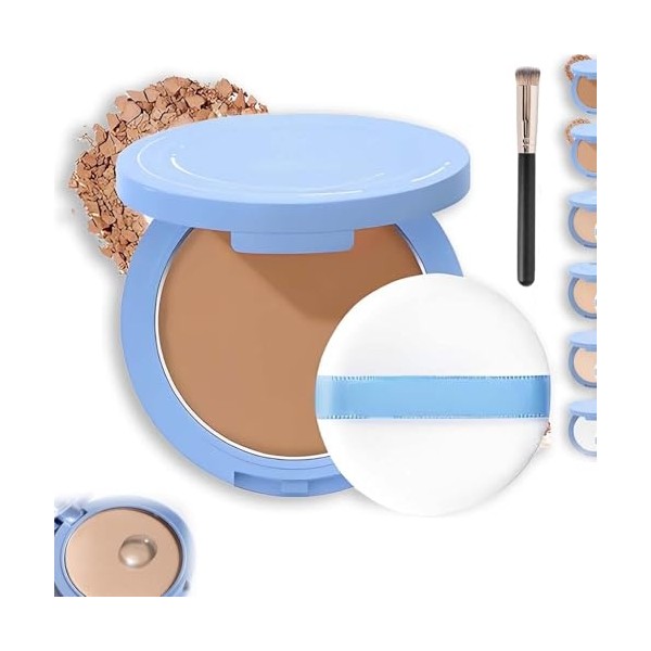 Beauty Powder Cake for Makeup Hold, Build Up to Full,