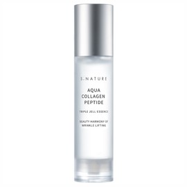 S-Nature Aqua Collagen Peptide Triple Gel Essence 50ml 1 unit / 에스네이처 아쿠아 콜라겐 펩타이드 트리플 젤 에센스 50ml 1개