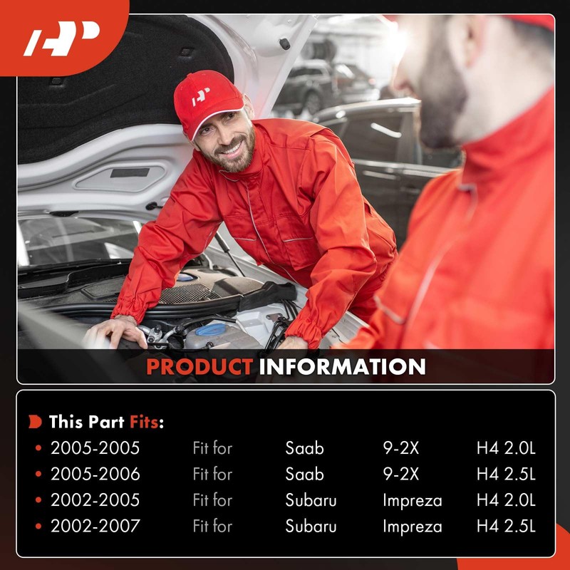 A-Premium Air Conditioner AC Compressor with Clutch Compatible with Subaru