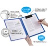 Sekisei ACT-5924 Clip File Magnetic Plus A4 Cobalt Blue