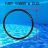 YMHYJY fits Hayward SPX0540Z2 Underwater Light Lens Gasket, Pool Light