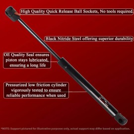 Lift Supports Depot Qty 2 Replacement Undercover EZ Release Lift Supports 27 Inches x 40lbs