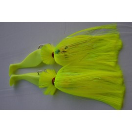 Blue Water Candy 81752 Tandem Loaded Parachute Rig, Chartreuse Finish