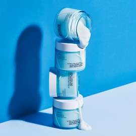 Isntree Ultra-Low Molecular Hyaluronic Acid Zinc Moisture Cream 80ml + Toner Pad 60ea Set (Gift: Ultra-Low Molecular Hyaluronic Acid Mask Pack 1ea)
