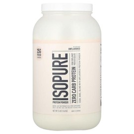 이소퓨어 프로틴 단백질 제로탄수화물 무맛 프로틴 파우더 1.36kg Iso Pure Protein Zero Carb Unflavored Protein Powder 1.36kg