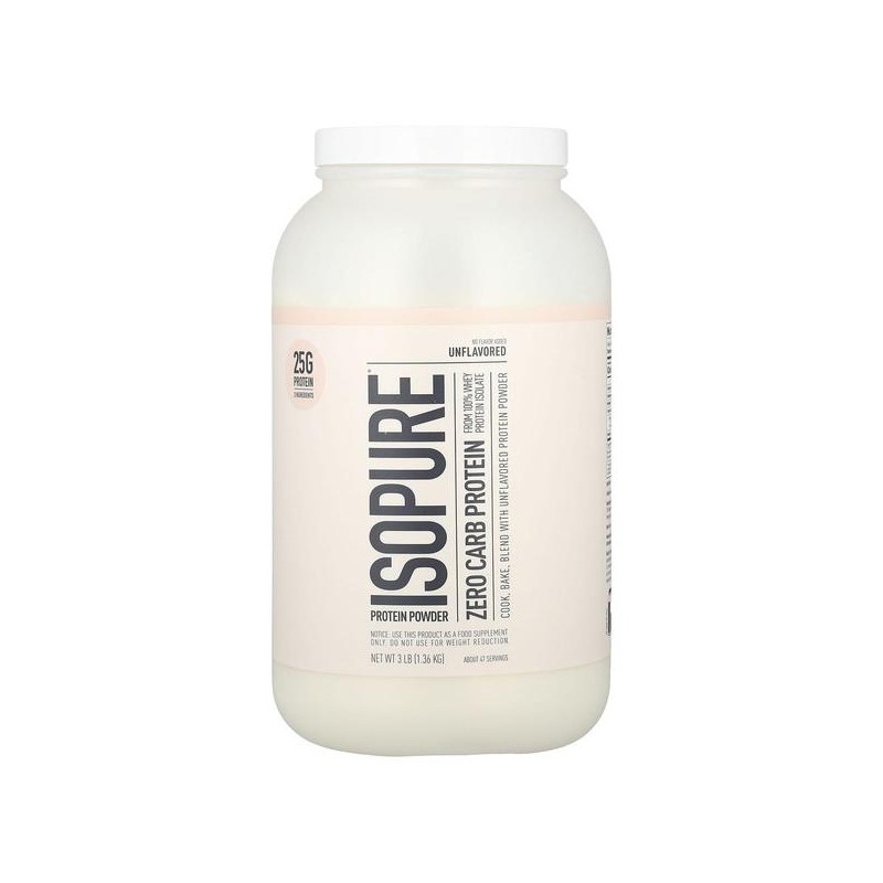 이소퓨어 프로틴 단백질 제로탄수화물 무맛 프로틴 파우더 1.36kg Iso Pure