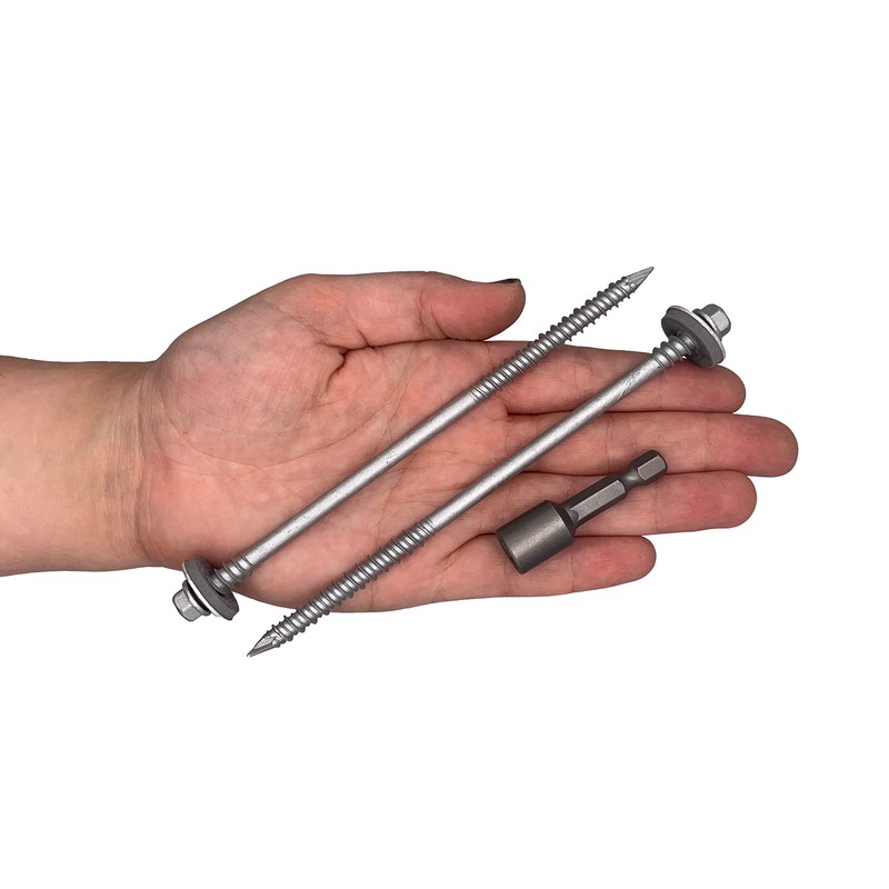 (Pack of 30) Hex Head Self Drilling 6.4 x 140mm