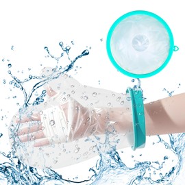 Gipshandschutzhülle, wasserdichte Duschgipshandschuhe, wiederverwendbare Duschschutzhülle für Erwachsene, Schutzhülle für verletzte Finger, chirurgische Dusche, Gipsarmschutzhülle, duschschutz arm