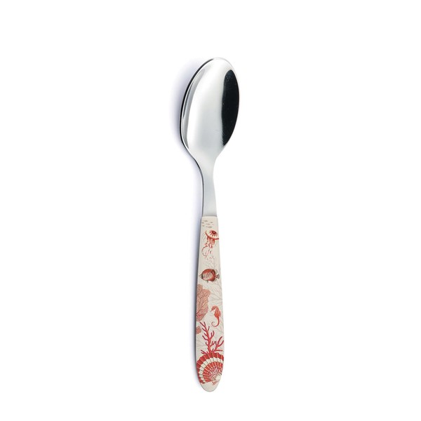 Soup Spoon Maritime Reef with Coral Steel and Plastic EASY