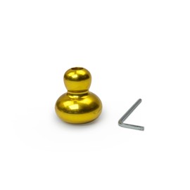 1pc Weighted Boot Premium Attachment For Tuning Forks - 93.96 Schumann - Osteophonic Bone Tuning, Tactile Stimulation, Vibration Transfer - Sound Healing and Biofield Harmonization | Gold