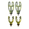 TJR Tackle Camo 4pc Rod Rest heads Inline Front &