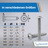 Topnorm24 - M5 x 25 (20 pieces) pan head screws