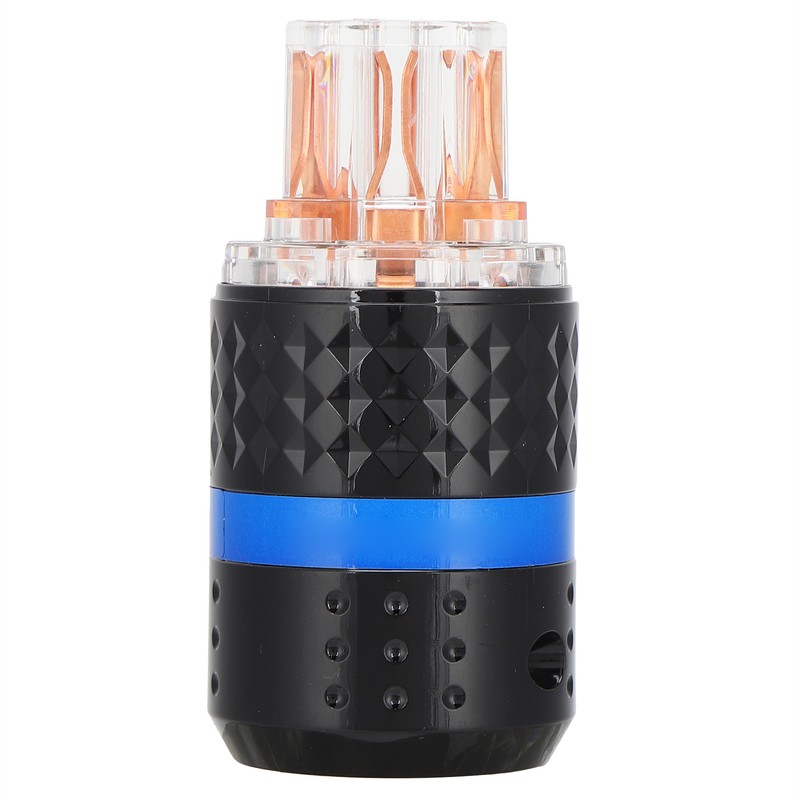 Monosaudio E103/F103 Power Plug Transparent Pure Copper Power Plug Audio