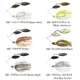 Dstyle (Dα-SPINNER BAIT) Double Willow (DW) 1/2oz Pro Blue Strike