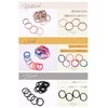 [iijo] Hair Rubber Nobuko, Set of 20, Hair Elastic Simple,