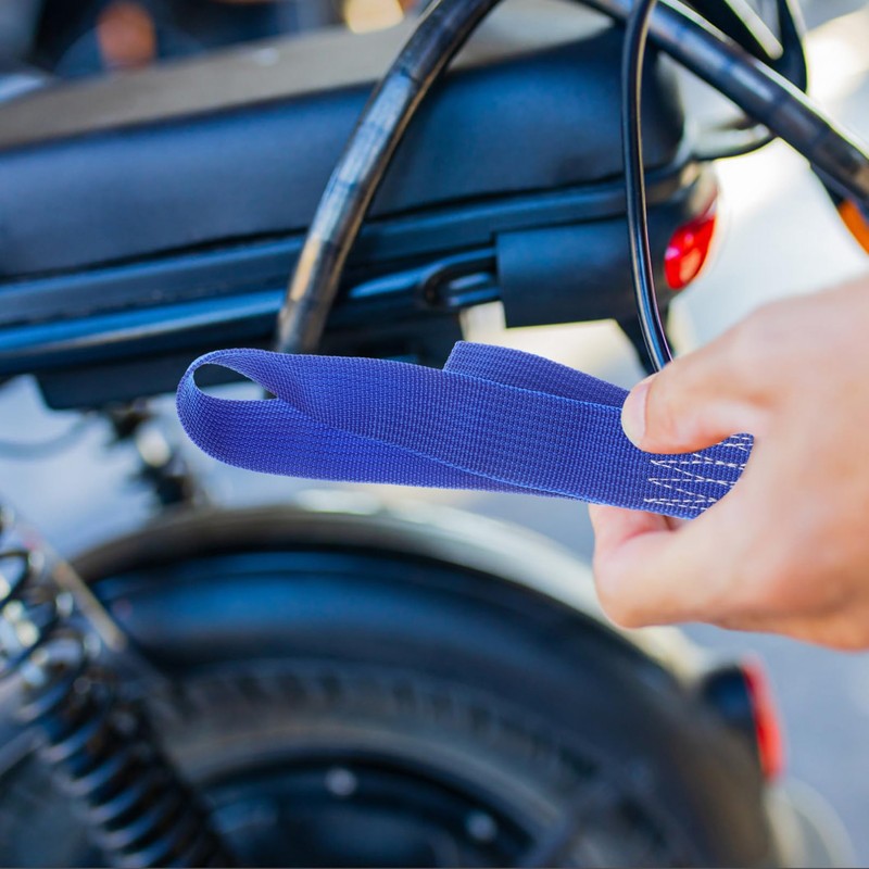 ULTECHNOVO Motorcycle Lashing Strap Self-retracting Tie Down Straps for Versatile