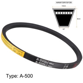 TA-VIGOR A-1150 V-Belt Drive Belt 1150mm Inner Girth 13mm Width 8mm Thickness, Neoprene Rubber A-Section Power Transmission Belts for Lawn Mower Industrial Equipment