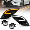 OKSIWA LED Fog Light with 3-Colors DRL for 2018-2020 Toyota