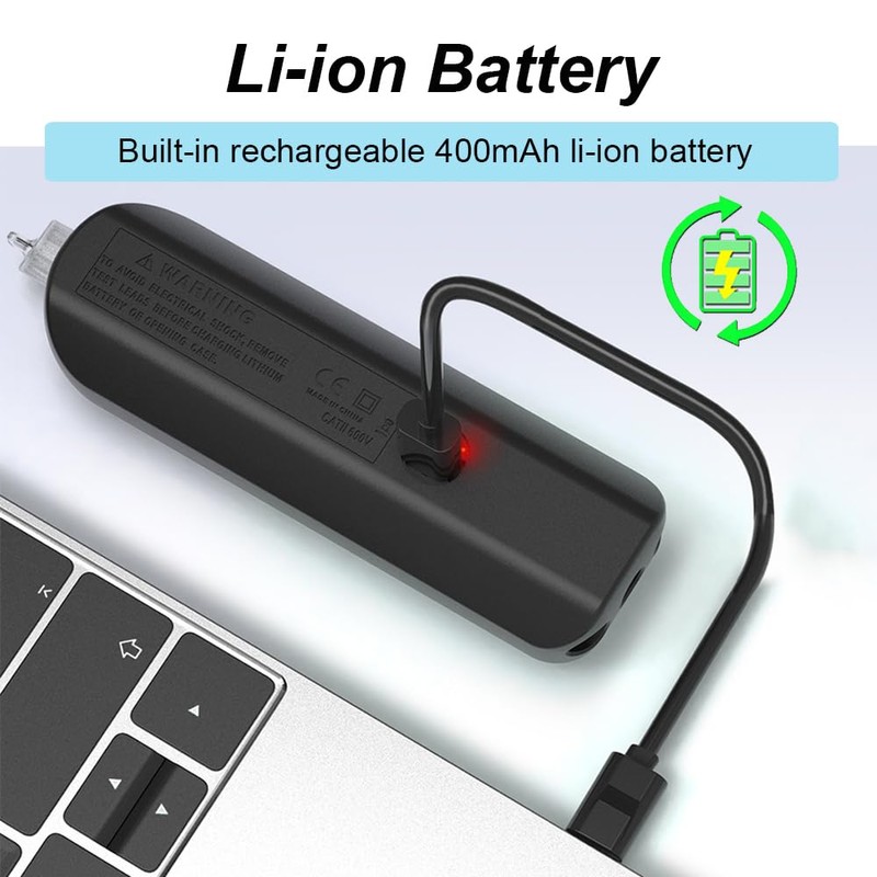 Digital Multimeter with 1999 Counter, Voltmeter for AC/DC Voltage, Current,