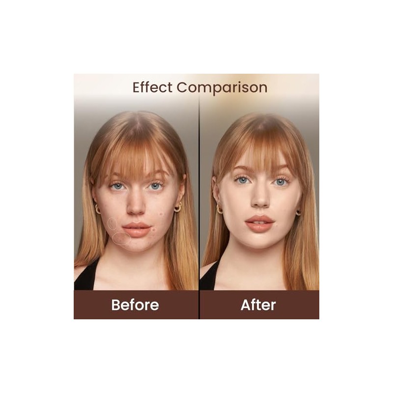 Base Maquillaje Barra Skin Tint Ligera Larga Duración Impermeable