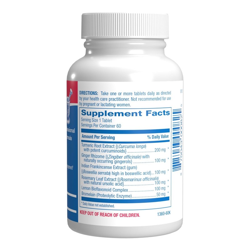 Pro ENZ Joint Support Supplement - Clinical Formula Turmeric Boswellia