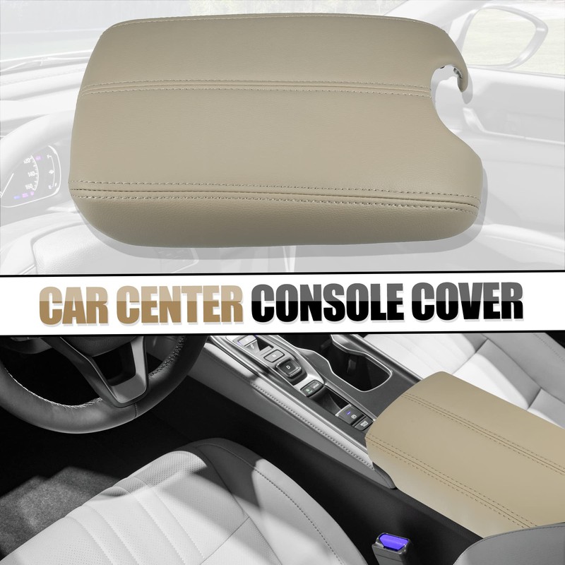 X AUTOHAUX 1 Set Car Center Console Cover Front Door