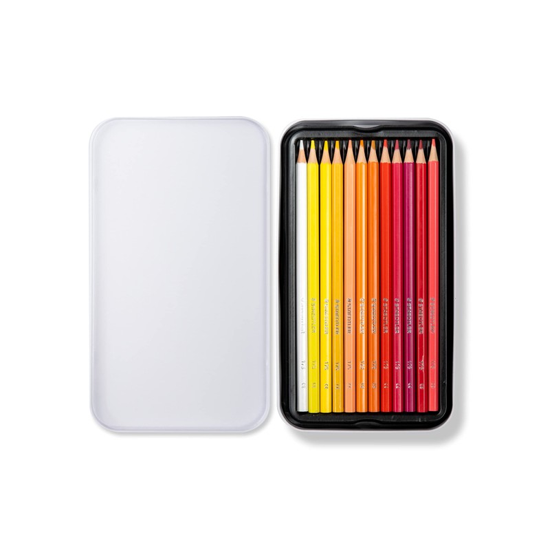 STAEDTLER 175 M36 Wood-Free Coloured Pencils - Assorted Colours (Tin