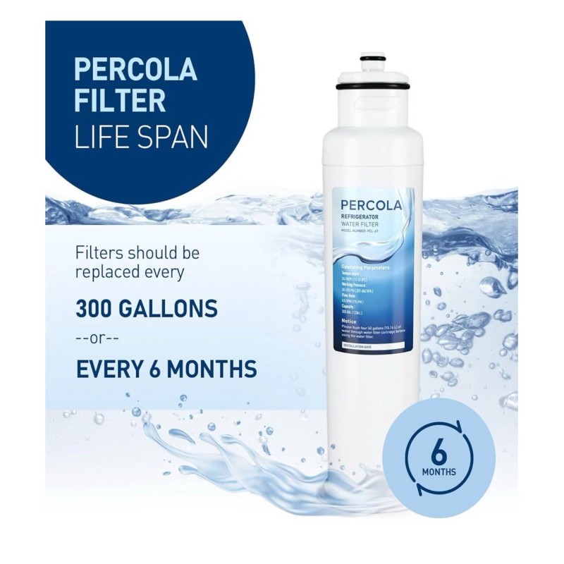 Hisense Percola Refrigerator, Water Filter, Model Number PCL – 67