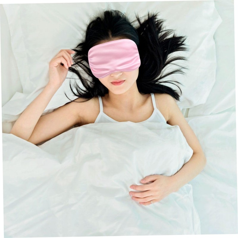 TOVINANNA Silk Sleep Eye Mask Set Soft Elastic and Effective