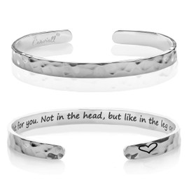 Carviell Cuff Bracelet Funny Gifts for Women, Sister, Cousin, Best Friend Bracelet, Bestie Gifts, Bff Bracelets for Teens, Funny Jewelry