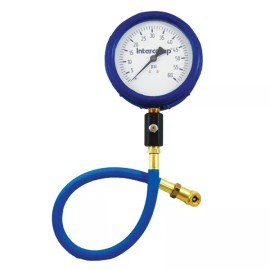 Intercomp 360060 - 4" Ultra Deluxe Air Pressure Gauge - 60 PSI