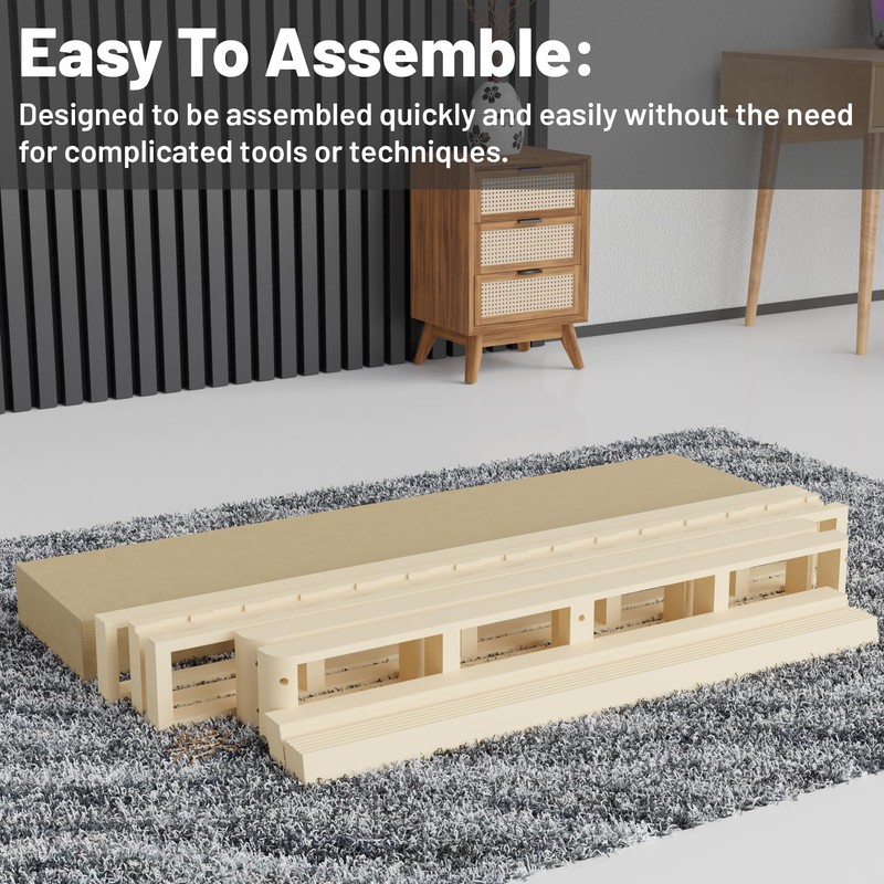 Greaton, Unassembled Full Bed – 4.5-Inch Wood Box Spring Only