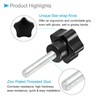 CoCud Star Clamping Knobs M6 x 40 mm Male Thread