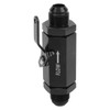 Fuel Shut Off Check Valve 6061 Aluminum Alloy Black Anodized