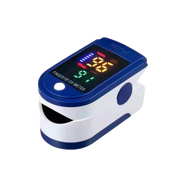 Bluelander Oxímetro de Pulso de Dedo con Pantalla OLED para Adulto, Medidor Digital de Frecuencia Cardíaca, Saturación de Oxígeno en Sangre (SpO2), Monitor de Saturación de Oxígeno para Uso Diario