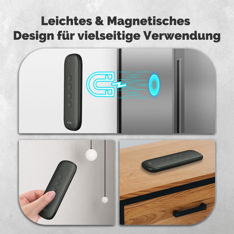 MOES Zigbee Smart Switch, 12 Scene Switches without Installation (MOES