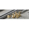 PrecisionGeek Brass Flat Knurled Thumb Screws M3×10 mm – Set of
