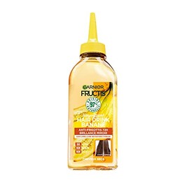 Garnier Fructis Hair Drink - Instant Care for Slats - Vegan Formula with 97% Natural Ingredients - 200ml