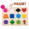 Driddle Magnetic Wooden Educational Shape Puzzle - Learn Colors &