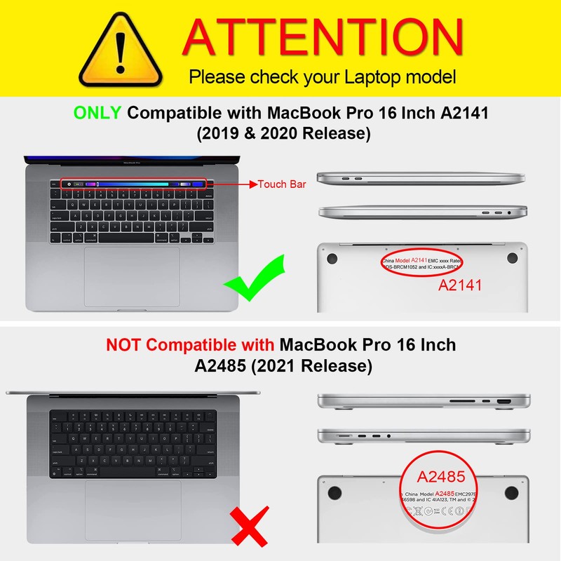 Fintie Case Compatible with MacBook Pro 16 (2020 2019) A2141