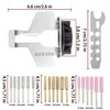 20Pc Chainsaw Sharpening Kit Diamond Burr Files Angle Guide for