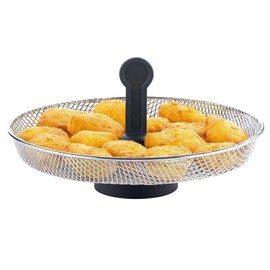 SPARES2GO Fryer Chip Tray Snacking Grid Basket compatible with Tefal FZ70, AL80, GH80 Series Fits Actifry 1kg 1.2kg Air Fryer