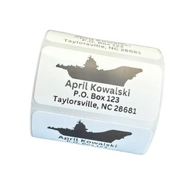 Custom Stickers, Ship Return Address Labels, Address Stickers, Several Designs, 2x1 inch labels, Several Font Choices