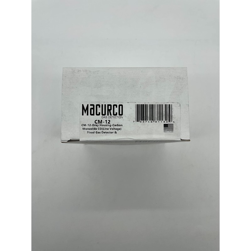Macurco CM-6-CH CM-6 / CM-12 Carbon Monoxide CO Calibration Hood