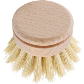 Spülbürste, Spülbürste, 6 Stück Ersatzbürstenköpfe Holzreinigungsbürste nachfüllbar Küche Buche