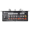 Rockville RDJ3BT 2 Channel DJ Mixer with USB, Bluetooth, Talkover,