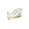 Dany Marcus Elegant Large Clear Acrylic Tape Dispenser with Gold