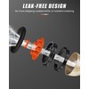 RAINPOINT Garden Hose Nozzle, Hose Sprayer Nozzle with 9 Spray