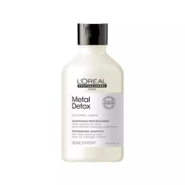 L'Oréal 로레알 프로페셔널 메탈 | 손상 또는 염색 모발용 파손 방지 샴푸 | 모발 색상 및 연장 | 모든 모발 유형에 [10.1 Fl Oz (Pack of 1)] L'Oreal Professional Metal | Damage-Proof Shampoo for Damaged or Colored Hair | Hair Color and Extension | Suitable for All Hair Types [10.1 Fl Oz (Pack of 1)]